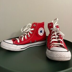 Red Chuck Taylor All Star Canvas Converse